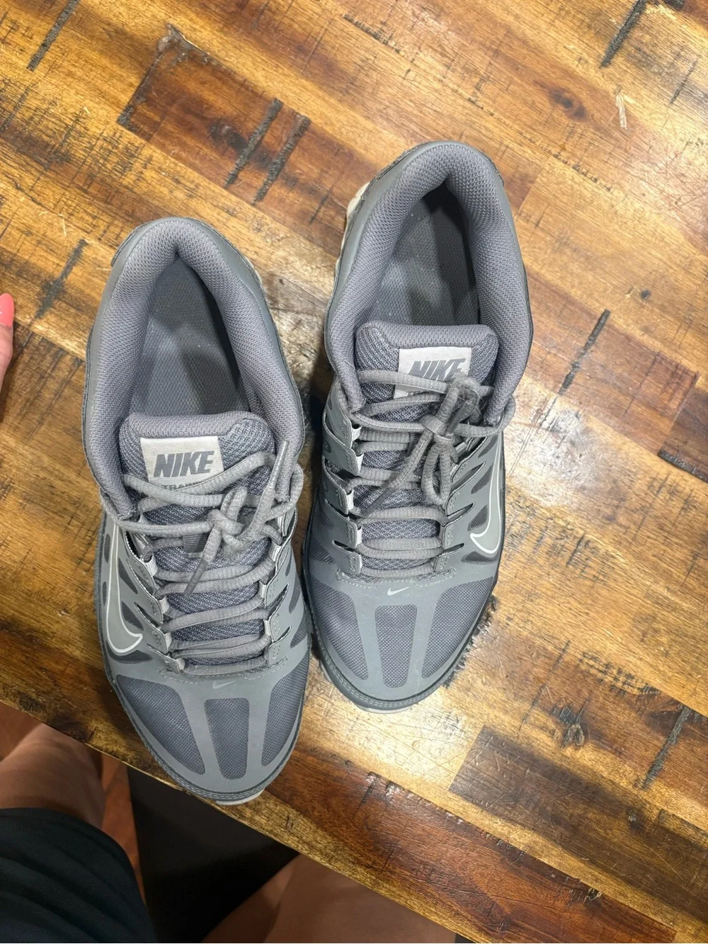 Nike Men’s Grey Reax 8 TR Running Shoes